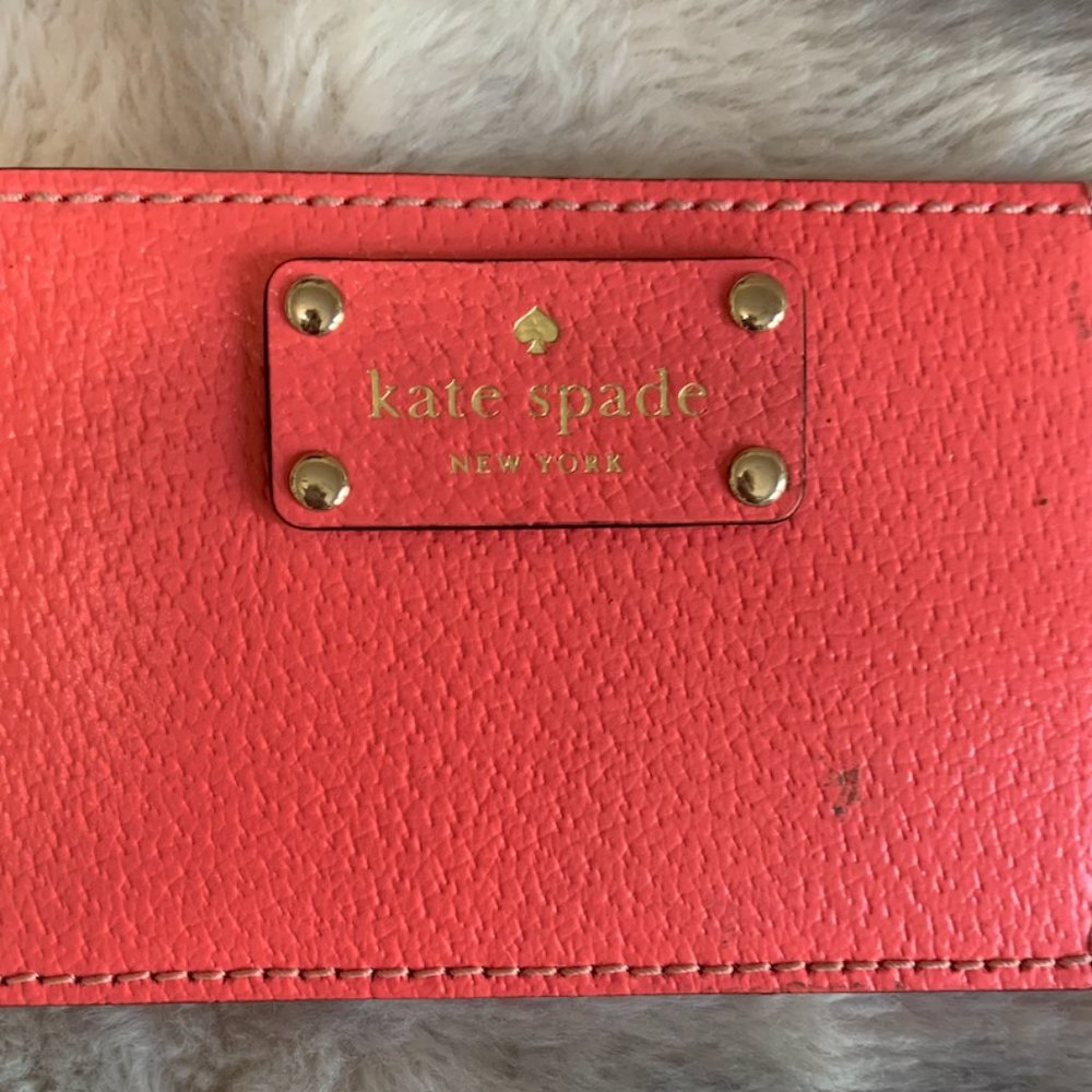 Kate Spade Bright Pink Cardholder
